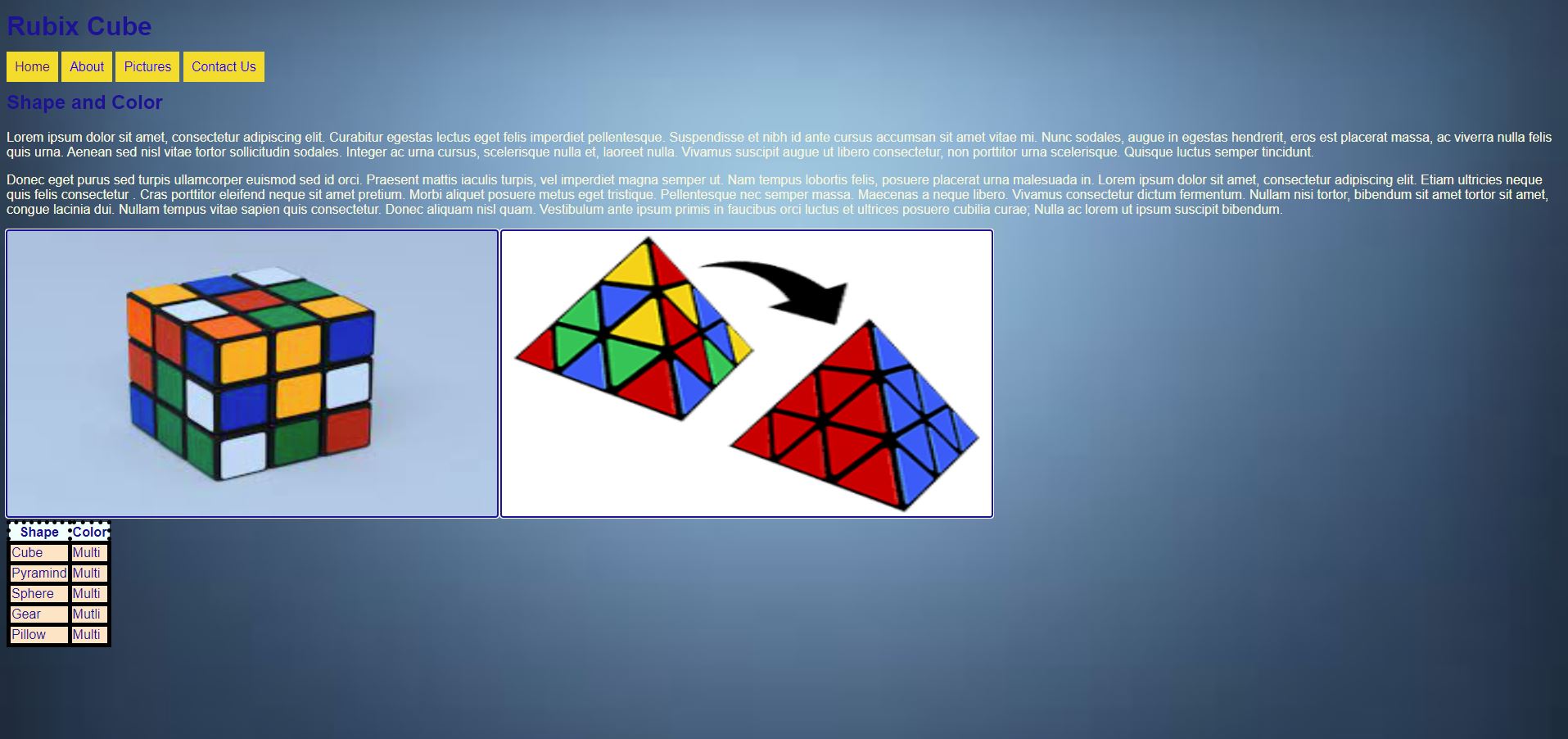 Rubix Cube